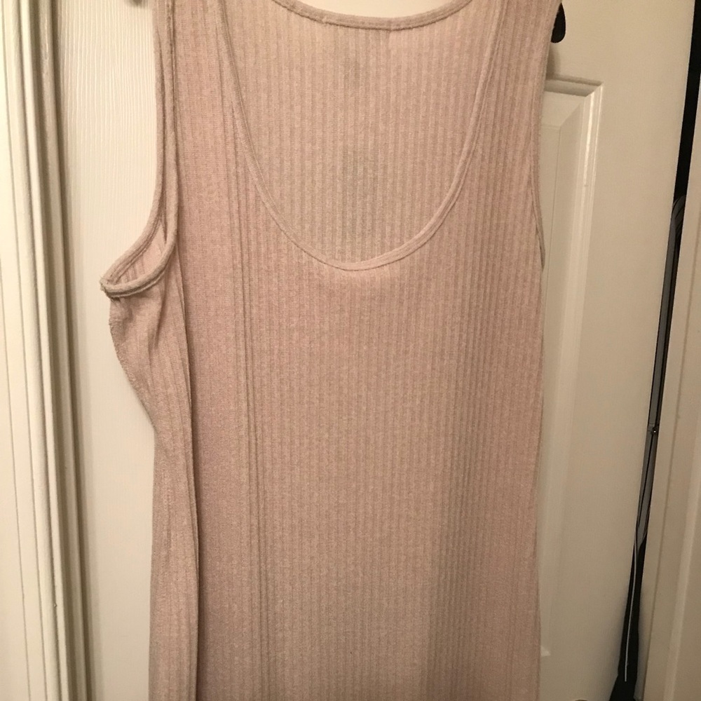 Rose color, midi dress